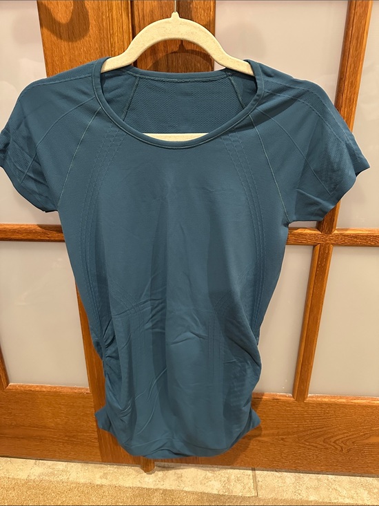 Athleta Tops - Athleta Short Sleeve Performance Tee in Teal Blue